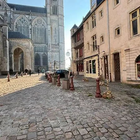 Appartement T2 Vieux Mans Face Cathédrale Rue Piétonne Le Mans