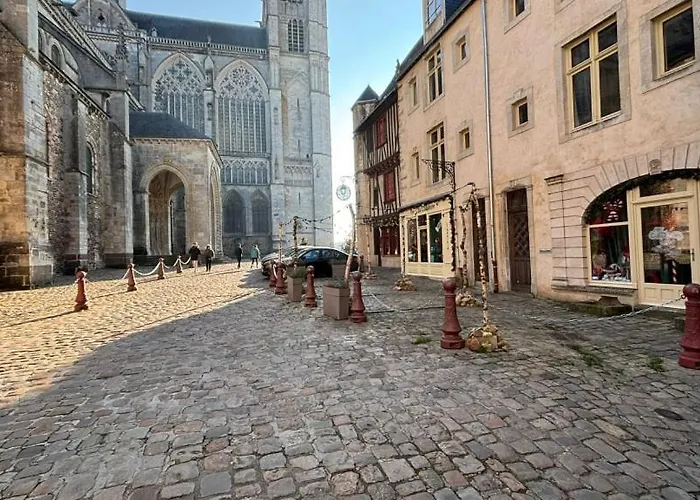Appartement T2 Vieux Mans Face Cathédrale Rue Piétonne Le Mans