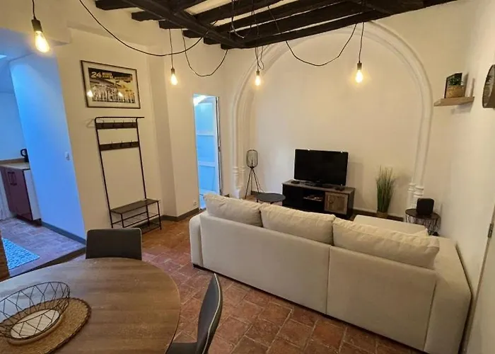 T2 Vieux Mans Face Cathédrale Rue Piétonne